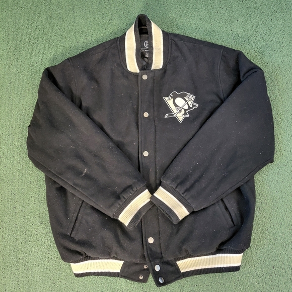 G-III Other - VINTAGE NHL x GIII Pittsburgh Penguins Embroidered Insulated Y2K Hockey Bomber J